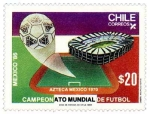 Sellos de America - Chile -  campeonato mundial de futbol Mexico 86