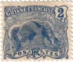 Sellos de America - Guayana Francesa -  Flora y fauna de la Guayana Francesa.