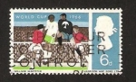 Stamps United Kingdom -  campeonato mundial de futbol 1966