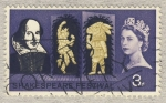 Sellos del Mundo : Europa : Reino_Unido : Shakespeare Festival