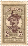 Stamps France -  Martinique. República Francesa