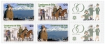 Stamps : America : Chile :  80 años carabineros de chile