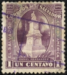 Stamps : America : El_Salvador :  Estatua