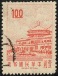 Sellos de Asia - China -  Edificios y monumentos
