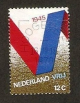 Stamps : Europe : Netherlands :  25 anivº de la liberación