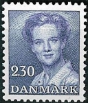 Stamps Europe - Denmark -  Reina Margrethe II