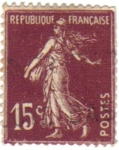 Sellos de Europa - Francia -  República Francesa