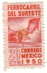 Stamps America - Mexico -  Ferrocarril del Sureste