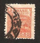 Stamps Brazil -  campo de trigo