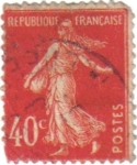 Sellos de Europa - Francia -  República Francesa