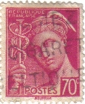 Stamps France -  Postes. República Francesa