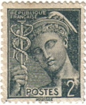 Stamps France -  Postes. República Francesa