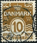 Stamps : Europe : Denmark :  Tipo de 1905