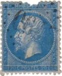 Stamps France -  Napoleon III. Empire Franc