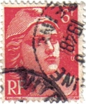 Stamps : Europe : France :  Postes. República Francesa