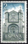 Sellos de Europa - Espa�a -  Monasterio de Santo Tomás, Ávila.Fachada.