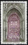 Stamps Spain -  Monasterio de Santo Tomás, Ávila.Nave central.