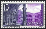 Stamps Spain -  Monasterio de Santo Tomás, Ávila.Patio de Reyes.