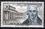 Stamps Spain -  Personajes españoles. Juan de Villanueva y Museo del Prado.