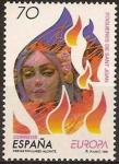 Stamps Spain -  ESPAÑA 1998 3542 Sello Nuevo Europa Fiestas Populares Hogueras de San Juan Alicante