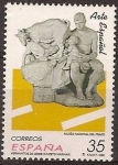 Stamps Spain -  ESPAÑA 1998 3553 Sello Nuevo Arte Español Escultura Hermanitos de Leche de Aniceto Marinas