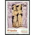 Sellos de Europa - Espa�a -  ESPAÑA 1998 3597 Sello Nuevo Navidad Capitel con los desposorios de la Virgen y San Jose Catedral de