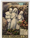 Stamps Vatican City -  fatima