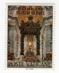 Sellos de Europa - Vaticano -  martirio ss. petri et pauli
