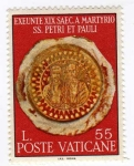 Stamps Vatican City -  martirio ss. petri et pauli