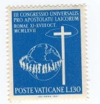 Stamps : Europe : Vatican_City :  III congressio universalis pro apustulatu laicorum