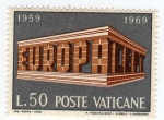 Stamps : Europe : Vatican_City :  europa cept