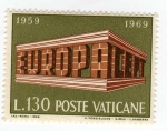 Sellos de Europa - Vaticano -  europa cept