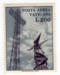 Stamps Vatican City -  posta aerea vaticana