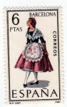 Stamps Spain -  BARCELONA