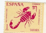 Stamps : Europe : Spain :  ESCORPION
