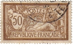 Sellos de Europa - Francia -  Postes. República Francesa