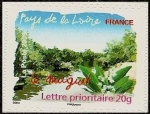 Stamps France -  Regiones de Francia : Loira - el lirio del valle