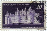 Stamps France -  Chateaux de la loire. Chambord. Francia