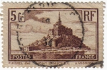 Stamps France -  Monte Saint-Michel. Francia