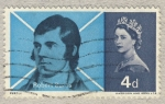 Stamps United Kingdom -  Robert Burns Commemoration