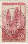 Stamps France -  Cathedrale Notre-Dame de Rouen. Francia