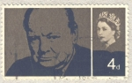 Stamps United Kingdom -  Commemoration of Sir Winston Churchill