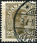 Stamps Denmark -  Christian X