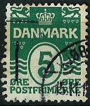 Stamps : Europe : Denmark :  Cifra