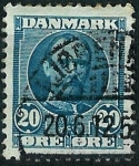 Stamps Denmark -  Federico VIII