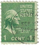 Stamps United States -  George Washington. 1789 – 1797