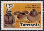 Stamps : Africa : Tanzania :  Orfebreria