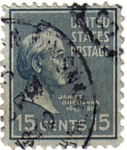 Stamps United States -  James Buchanan. 1857–1861