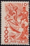 Stamps : Africa : Togo :  Comida