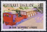 Stamps : Africa : Togo :  Trenes